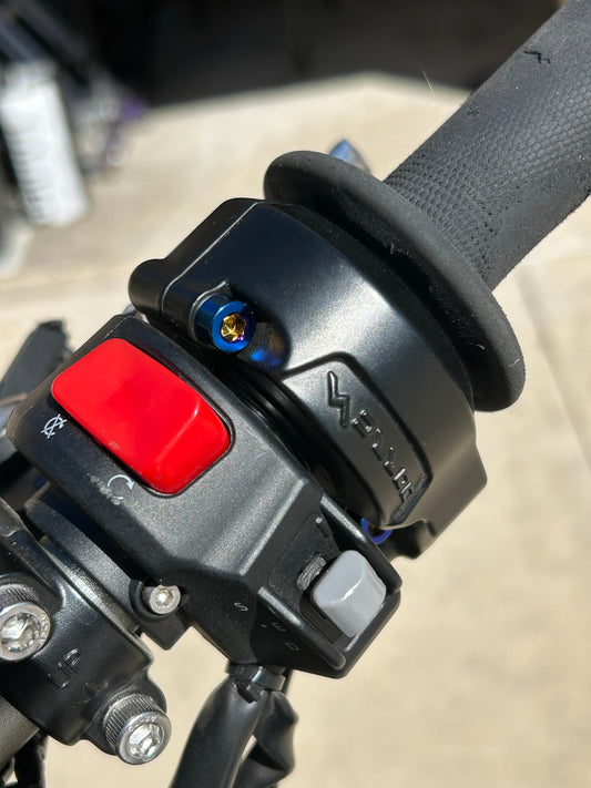 Titanium Throttle Bolts-Surron Light Bee/Ultra Bee