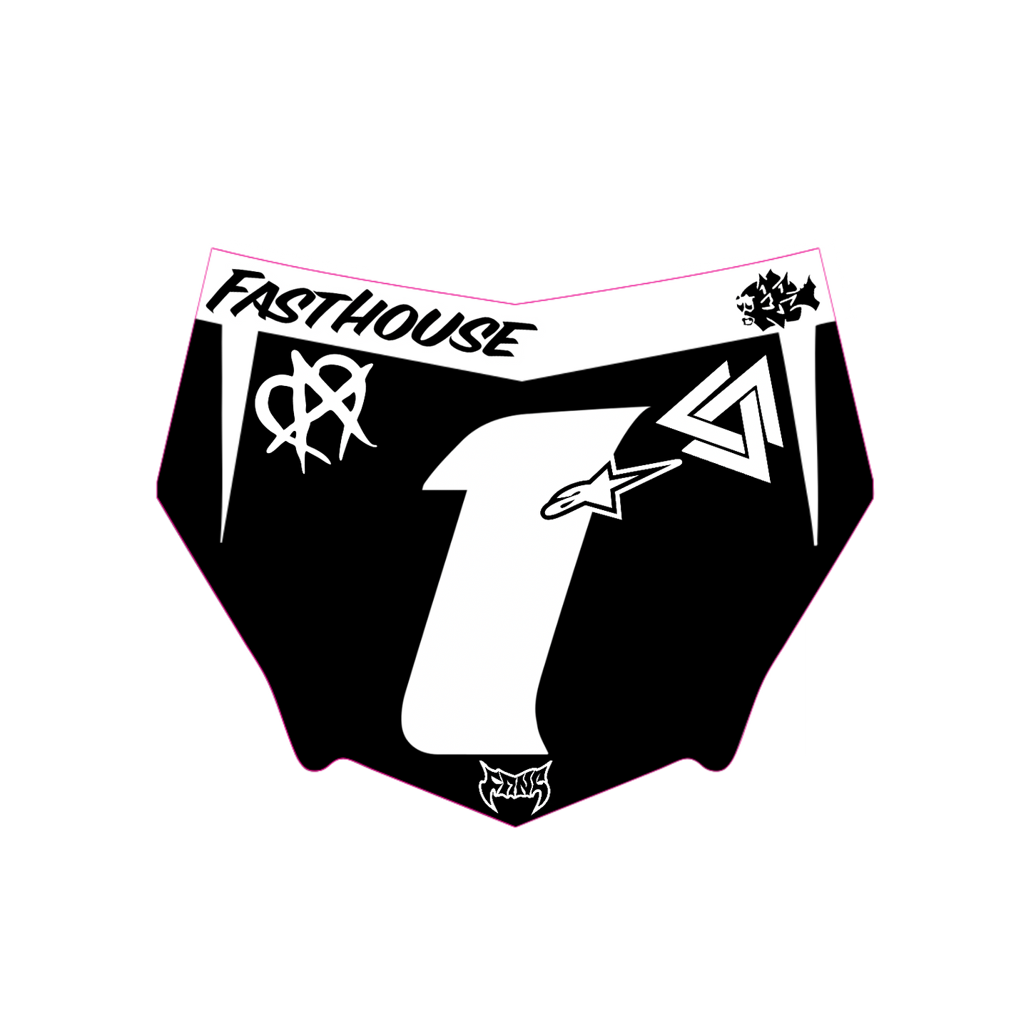LCC style motocutz plate decal