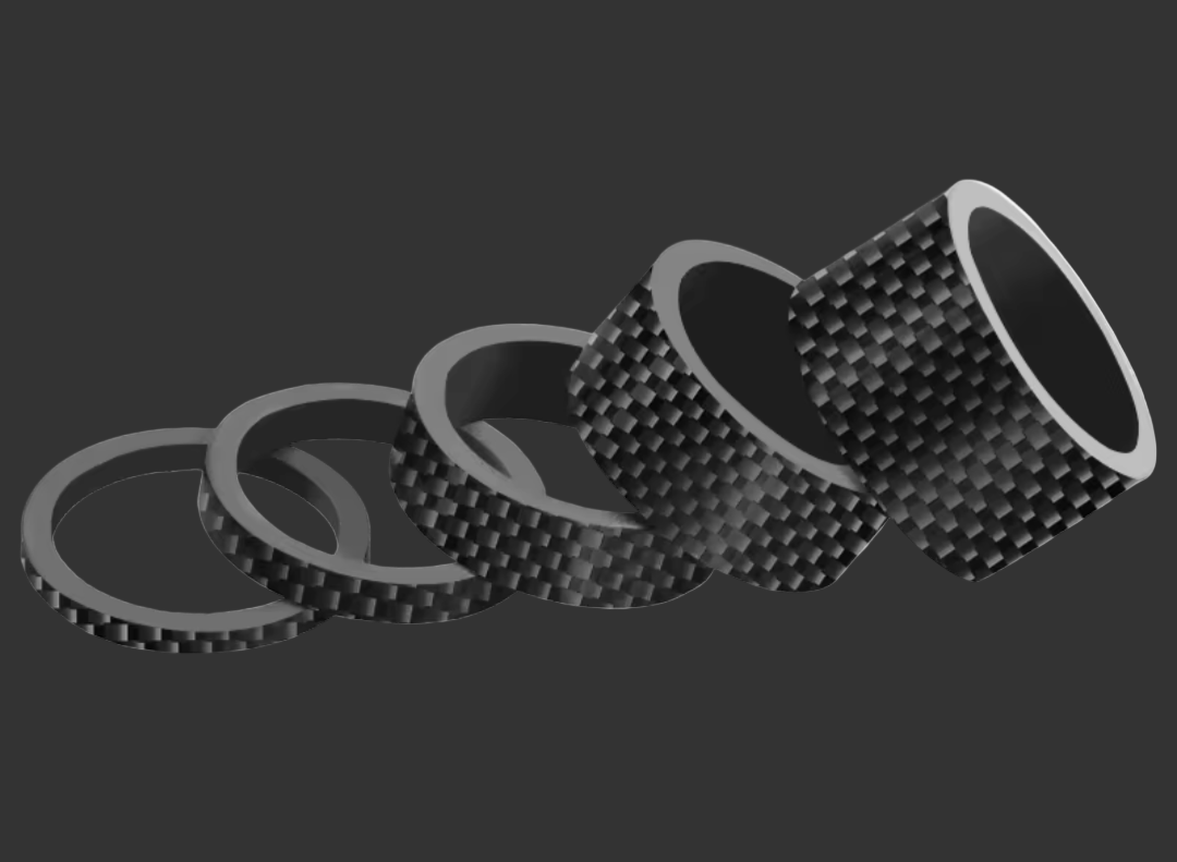 Carbon Stem Spacers