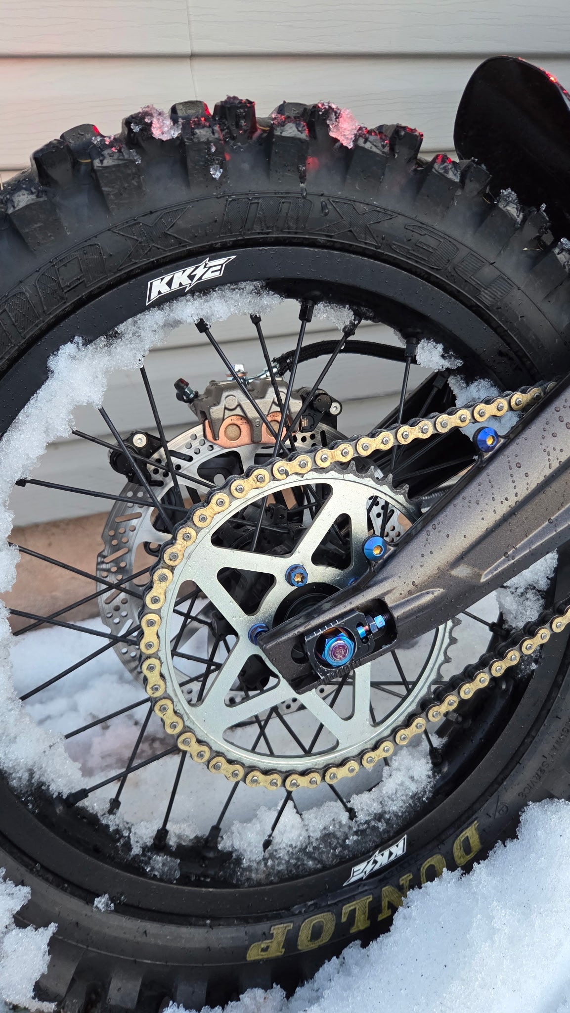 Surron lbx titanium bolt kit