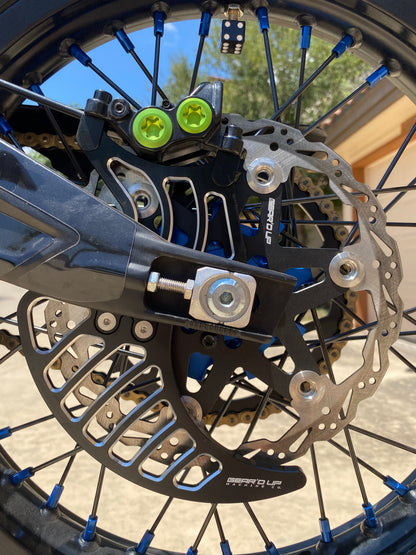 Rear Caliper Bracket and Rotor Guard Surron/Talaria/E-Ride Pro-Gear’d Up