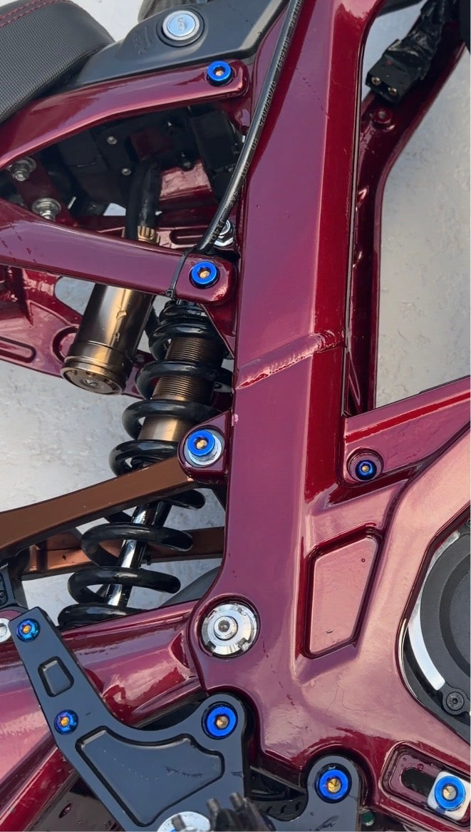 Titanium Triangle Bolts – LILCHRISCUSTOMS
