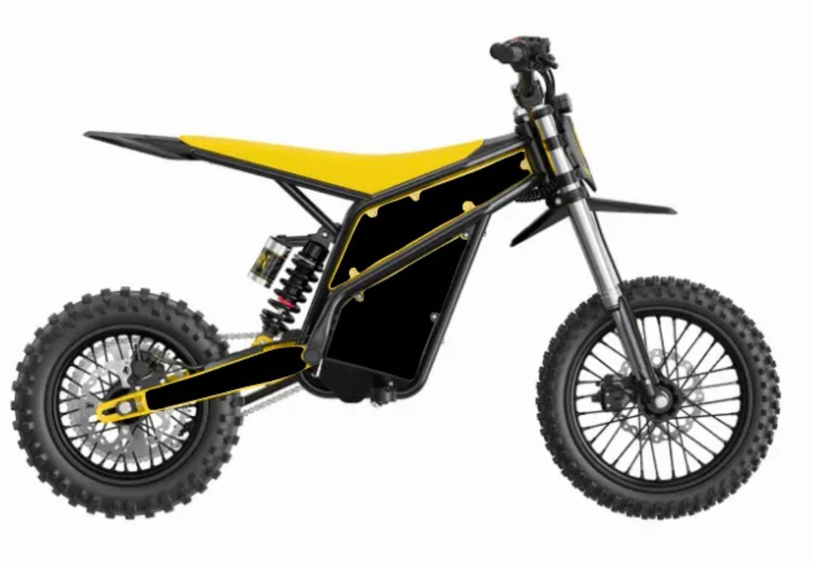 Heybike villian decals