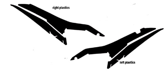 Ultra side plastic decals