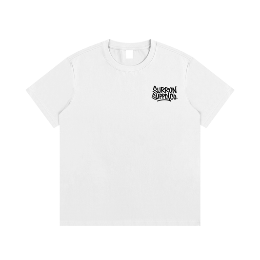 White Surron Supply Co Tee