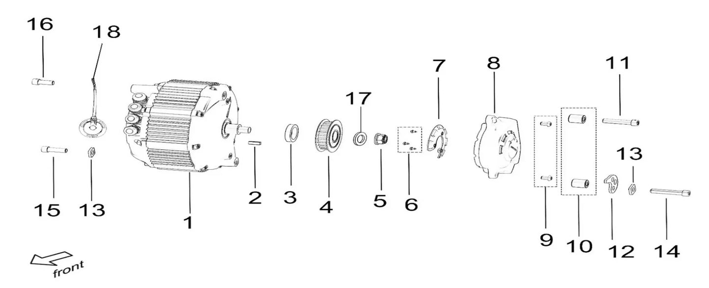 OEM Hall Sensor Surron Light Bee